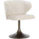 Simone Casablanca Cloud Swivel Dining Chair, Swivel